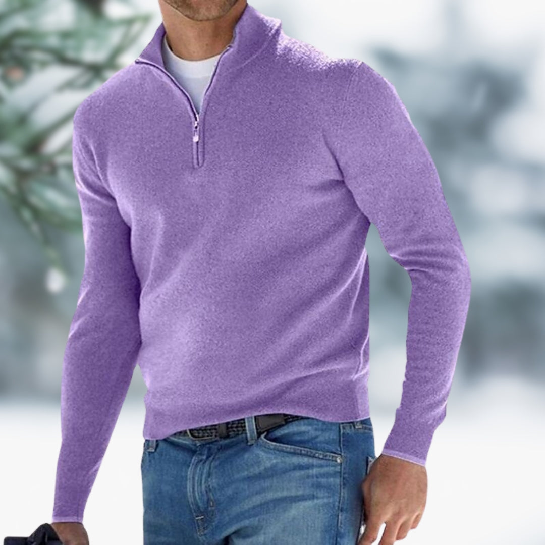 Bernard | Pullover mit Reißverschluss