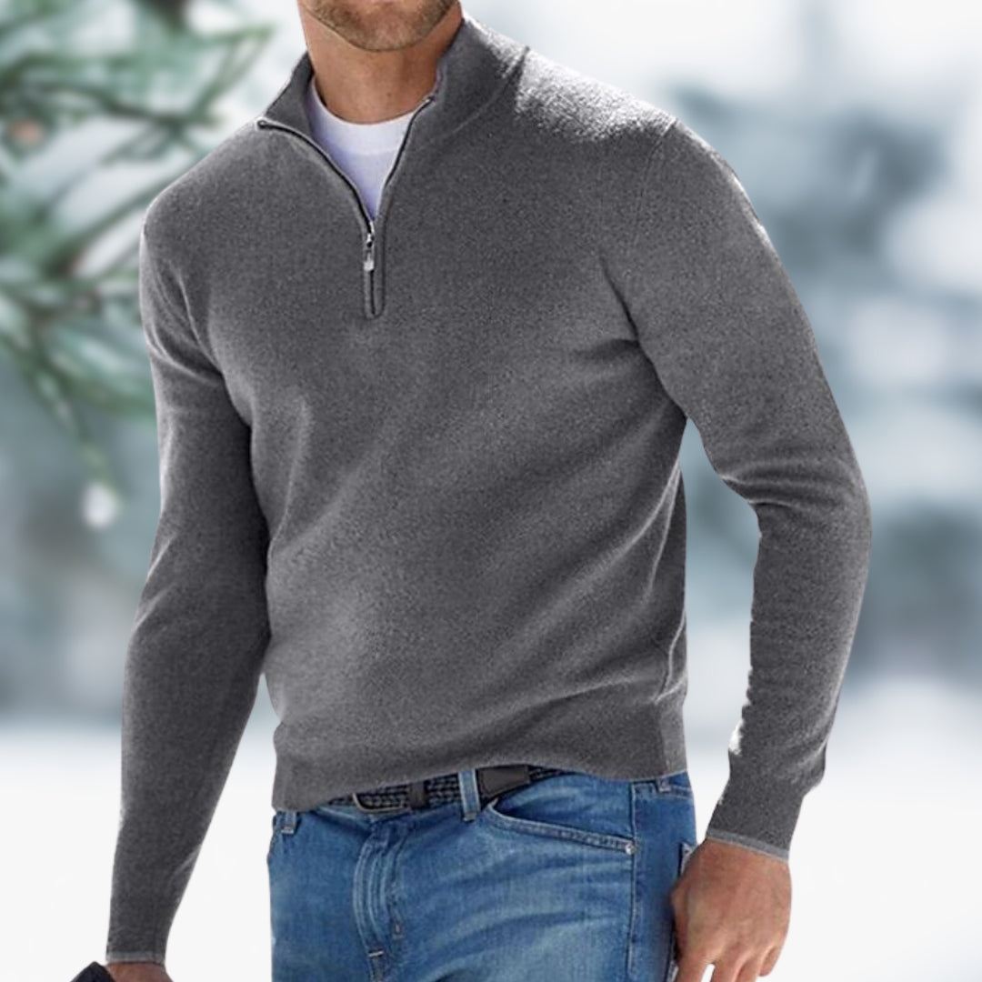 Bernard | Pullover mit Reißverschluss