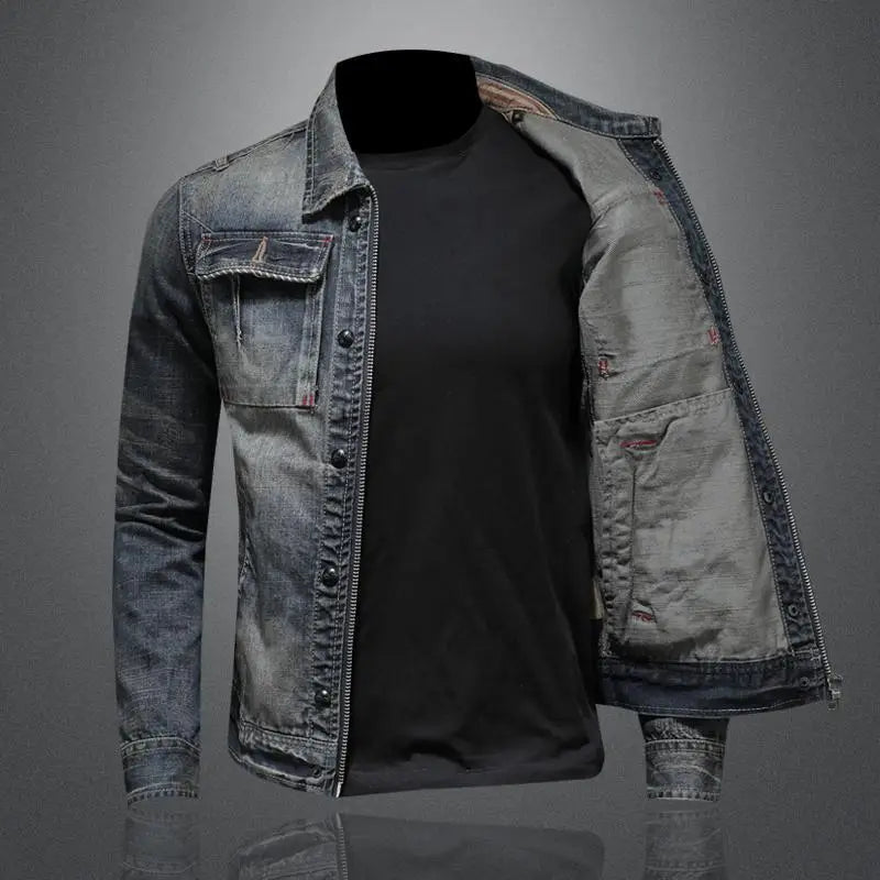 HENRY | Retro Denim Jacke