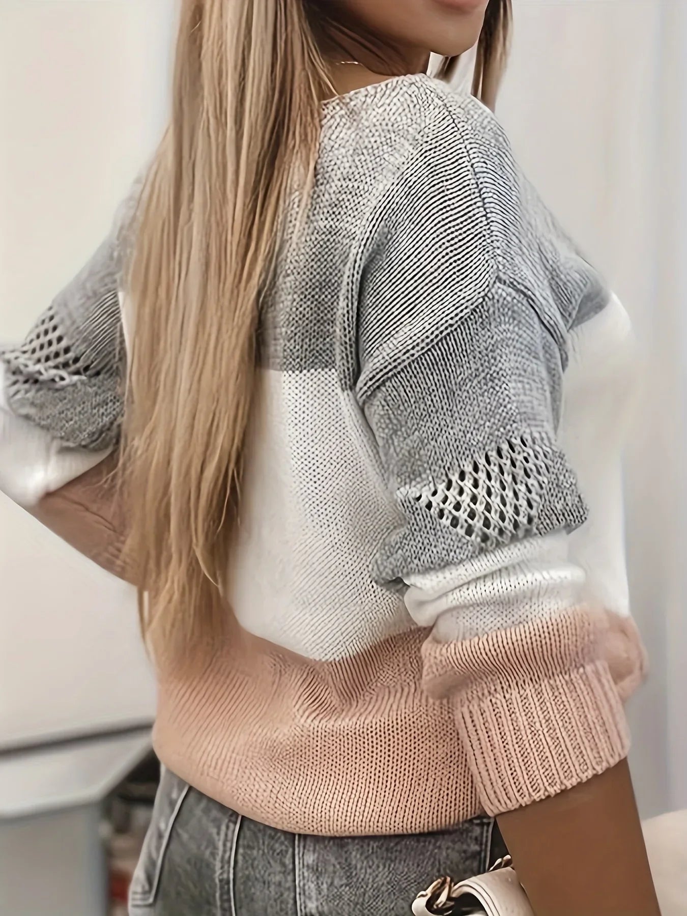 VRYSEN™ | Gestanzter Strickpullover