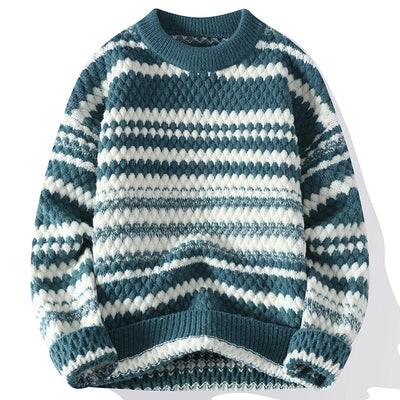 NORDWIND | Gestreifter Strickpullover