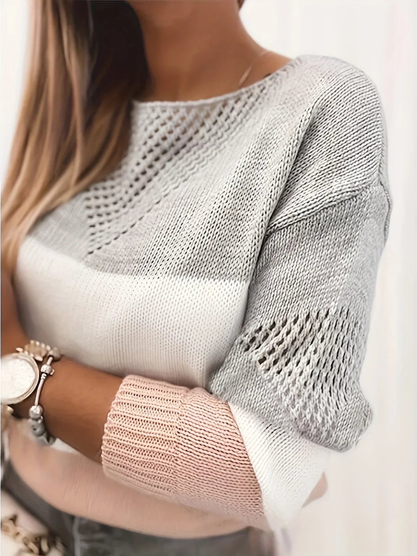 VRYSEN™ | Gestanzter Strickpullover